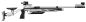Preview: Feinwerkbau 800 Evolution Top Schwarz Frontal
