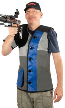 ahg Schießjacke Competition Auflage Anschlagsansicht