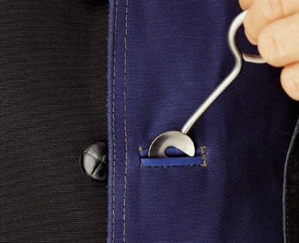 ahg Knopflöffel Aluminium