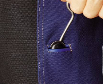 ahg Knopflöffel Aluminium