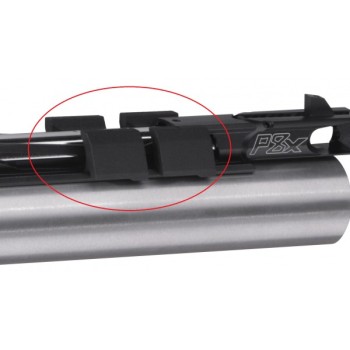 P8X Schiebegewichte montiert