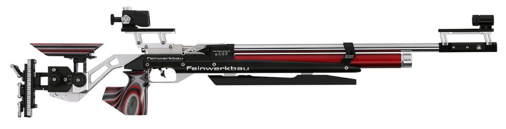 Feinwerkbau 800 Alu Auflage Rot Frontal