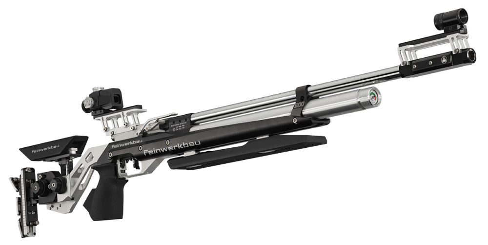 Feinwerkbau 800 Alu Auflage Schwarz Perspektive