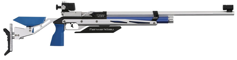 Feinwerkbau Luftgewehr 800 Evolution Blau Frontal
